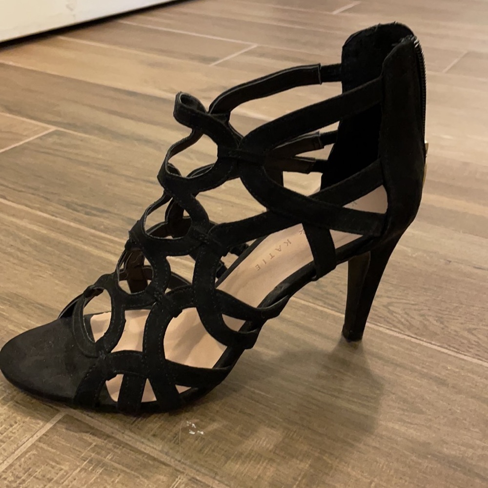 Black Heels Size 8.5